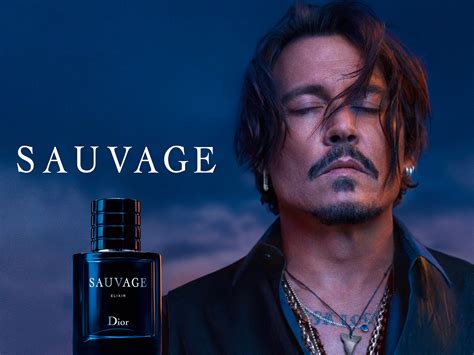 dior sauvage johnny depp sales|when was dior sauvage released.